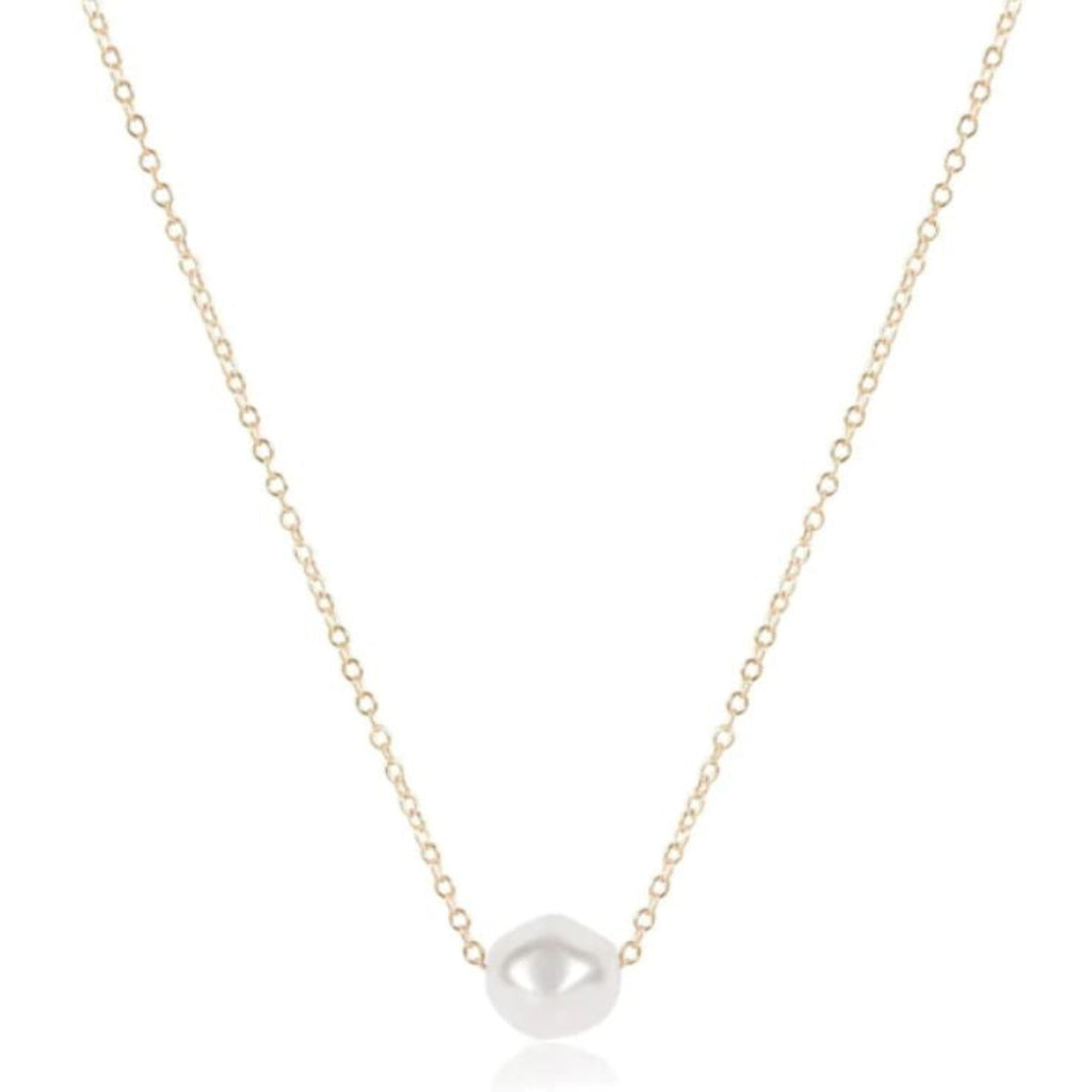 Enewton - 16" Necklace Gold - Admire Pearl - Debbie's Hallmark