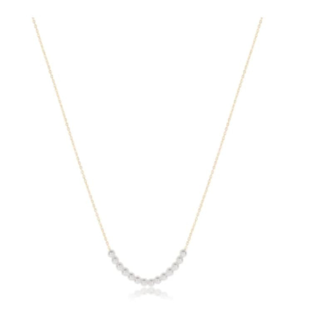 Gold Chain with Pearl Beads