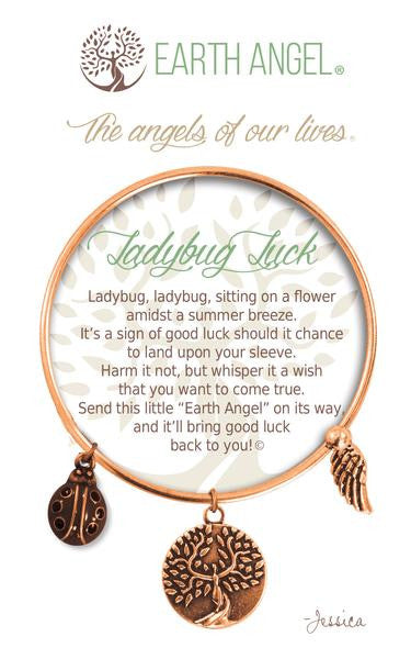 Earth Angel Bracelet - Ladybug Luck