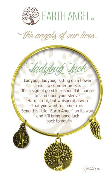 Earth Angel Bracelet - Ladybug Luck