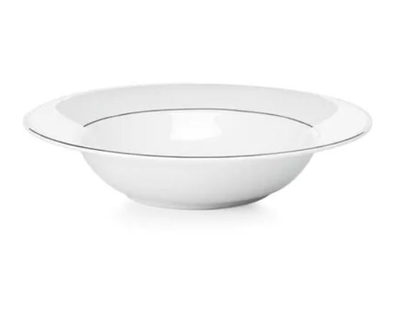 Mikasa Cameo Platinum Rim Soup Bowl