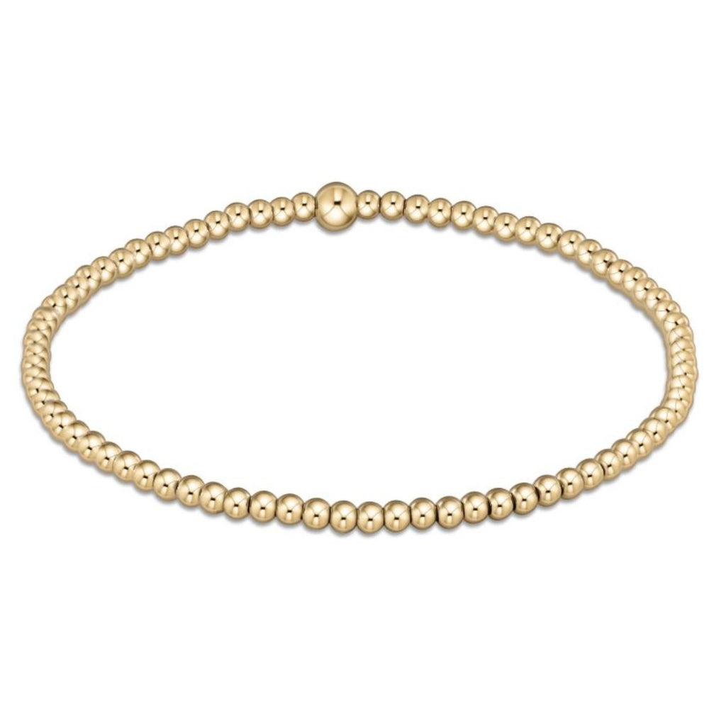 Enewton - Extends Classic Gold 2.5MM Bead Bracelet - Debbie's Hallmark