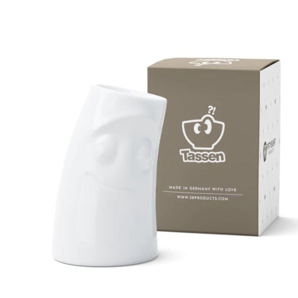 Candle Cuddler, Cuddly Face, Tall Candleholder
