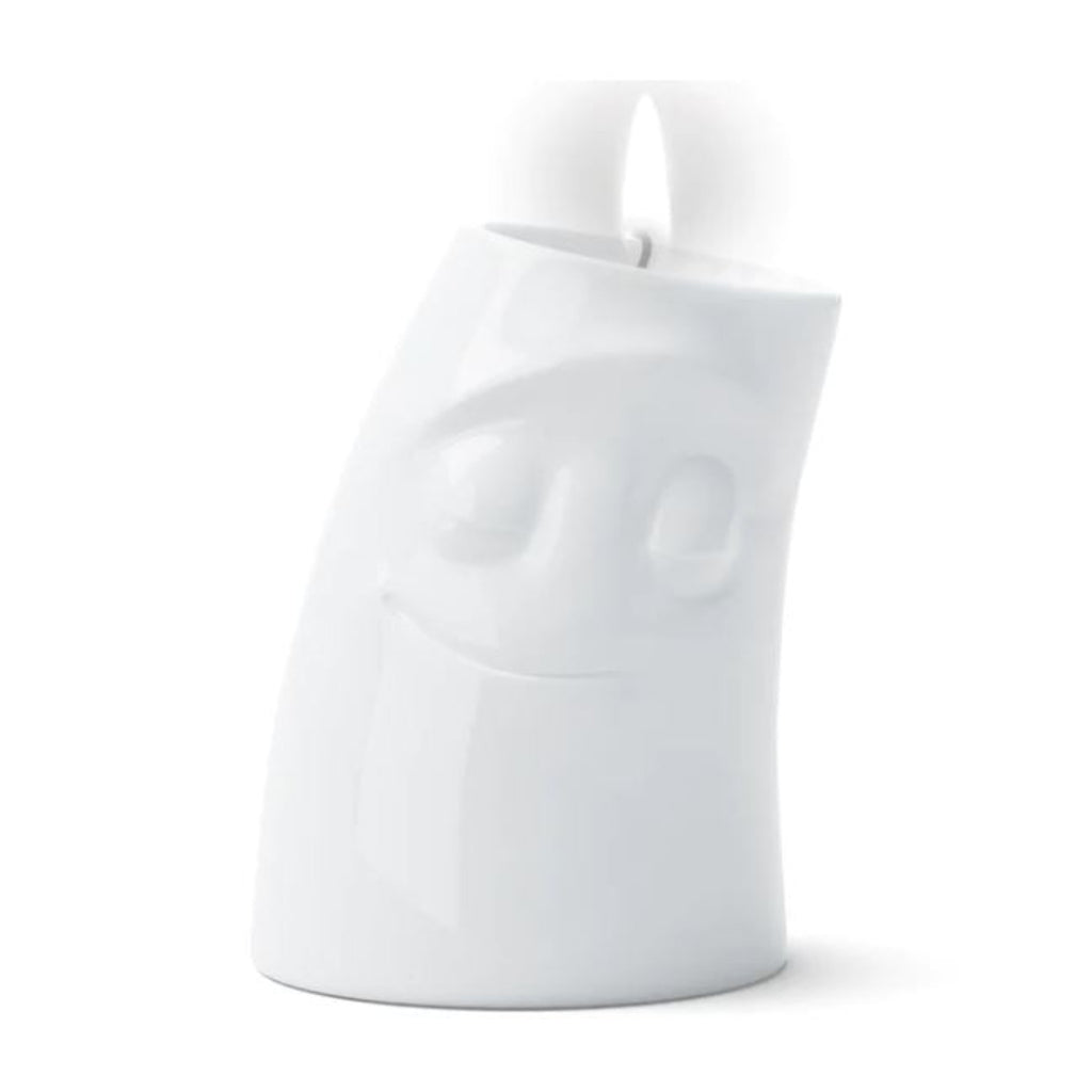 Candle Cuddler, Cuddly Face, Tall Candleholder
