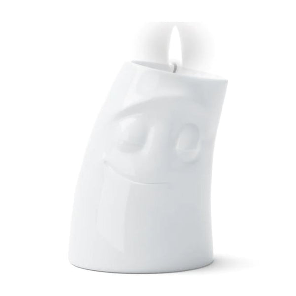 Candle Cuddler, Cuddly Face, Tall Candleholder