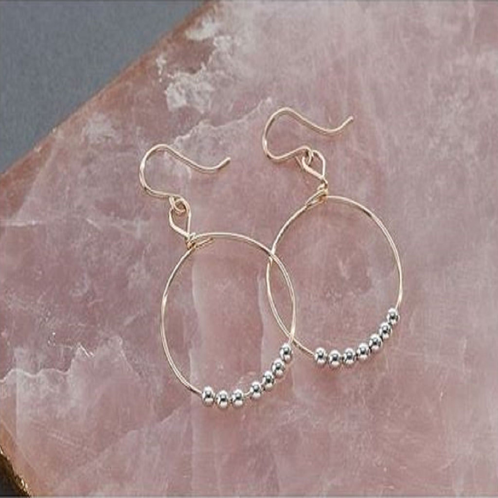 Ronaldo - Power of Prayer Hoop Earrings- Debbie's Hallmark