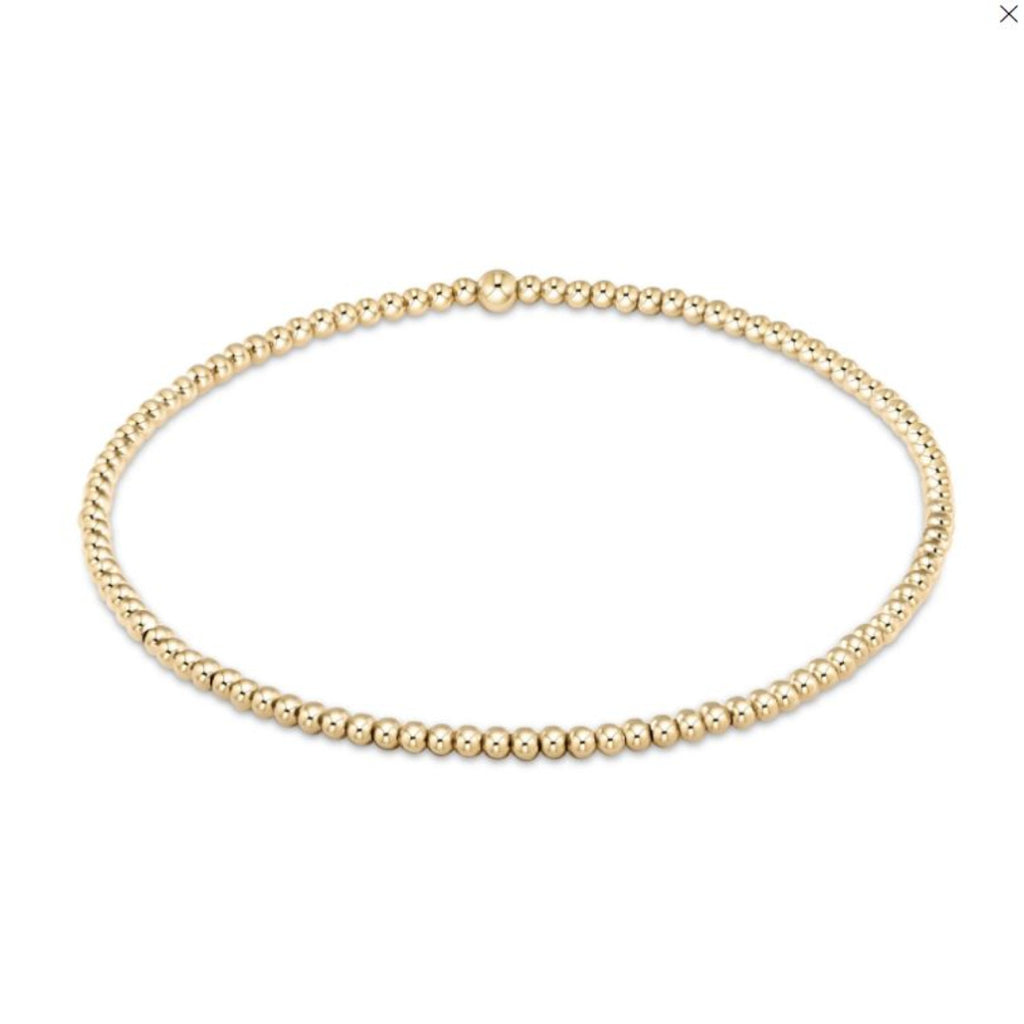 Enewton - Extends Classic Gold 2MM Bead Bracelet - Debbie's Hallmark
