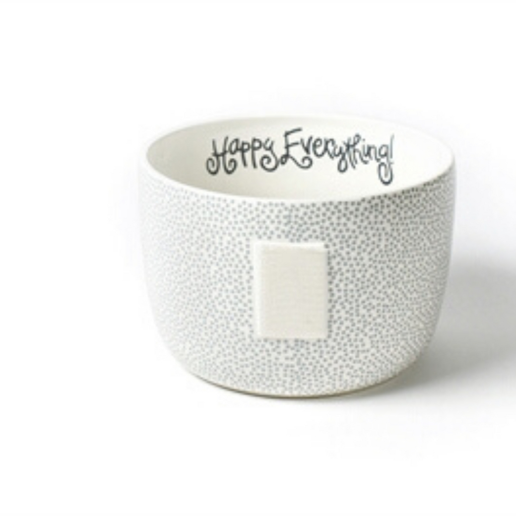 Happy Everything - Big Happy Everything! Bowl - Stone Small Dot