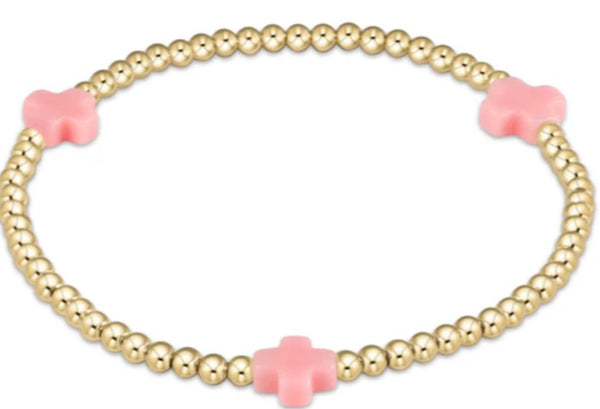Enewton - egirl - Signature Cross Bracelet Gold 3mm