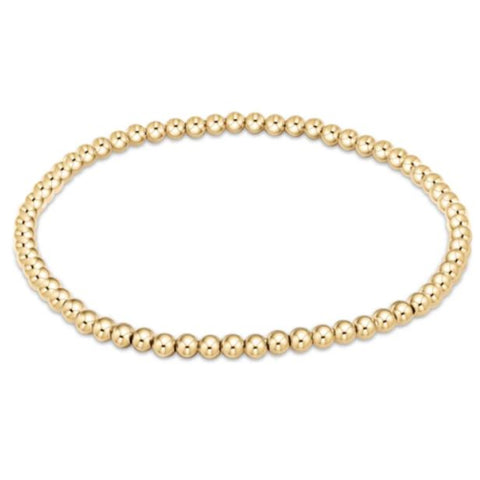 Enewton - Extends - Classic Gold 3MM Bead Bracelet - Debbie's Hallmark