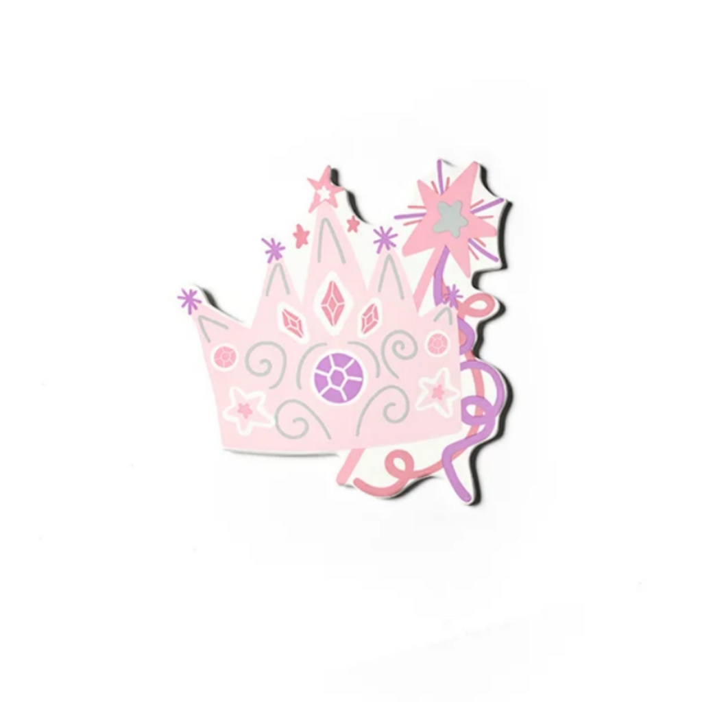Pink Crown with Pink Wand and Lavender Jewels