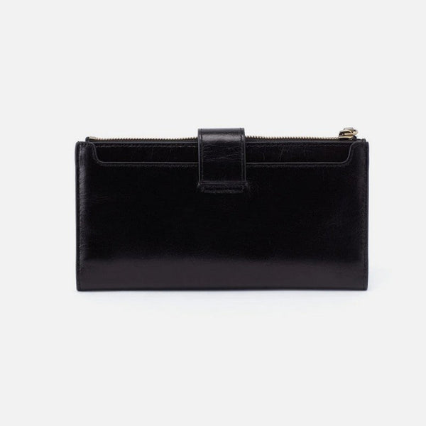 Back Side of Black Wallet