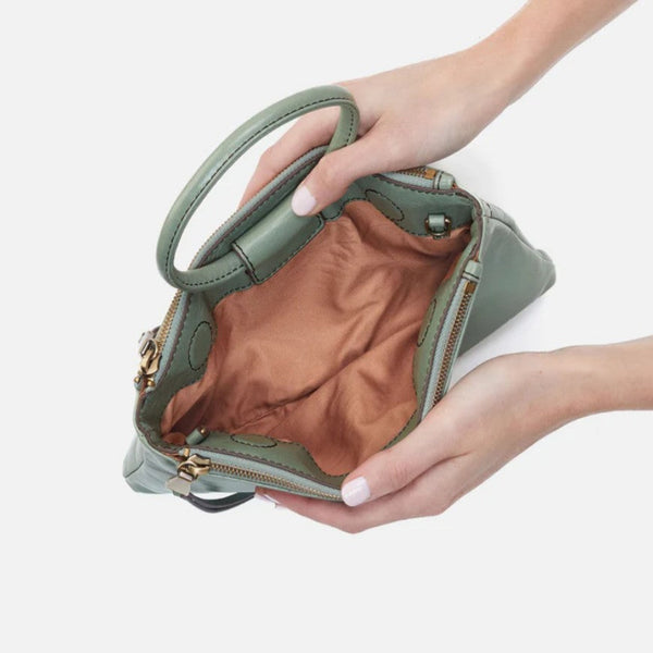 Light Green Crossbody Inside View