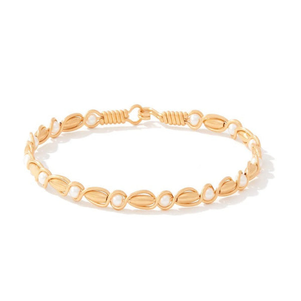 Gold Beaded Bracelet