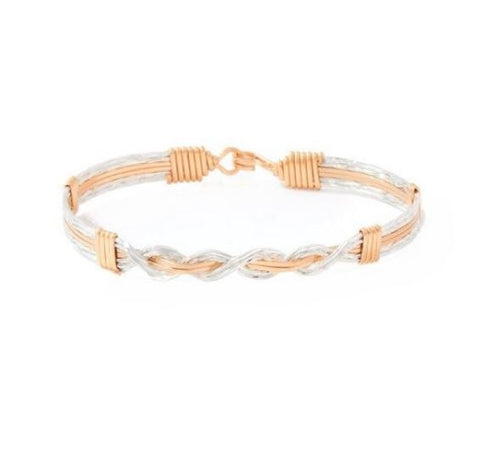 Gold and Silver Bracelet