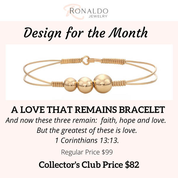 Ronaldo - A Love That Remains Bracelet- Debbie's Hallmark