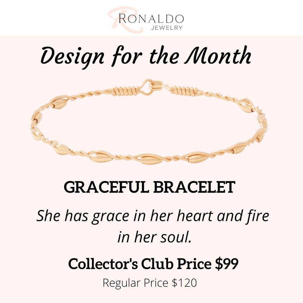 Ronaldo - Graceful Bracelet-Debbie's Hallmark