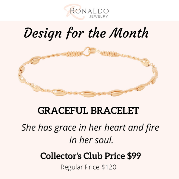 Ronaldo - Graceful Bracelet-Debbie's Hallmark