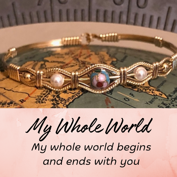 Ronaldo - My Whole World Bracelet- Debbie's Hallmark