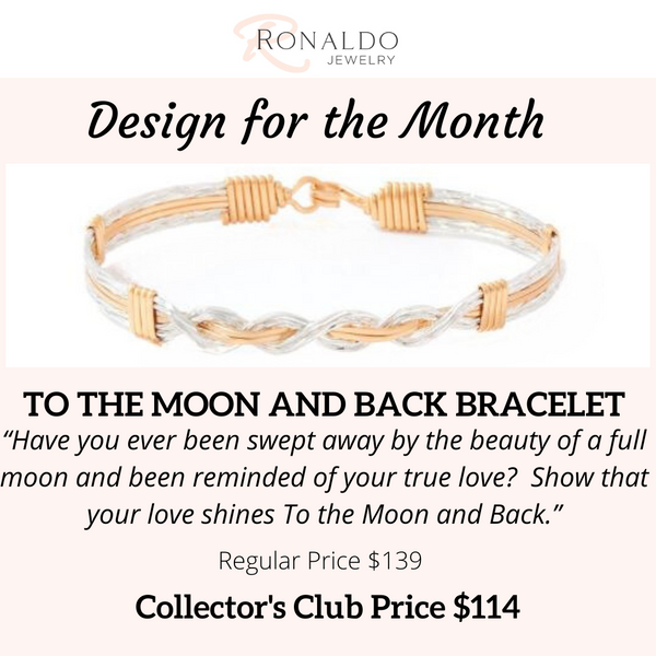 Ronaldo - To The Moon and Back Bracelet - Debbie's Hallmark