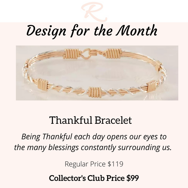 Ronaldo - Thankful Bracelet- Debbie's Hallmark