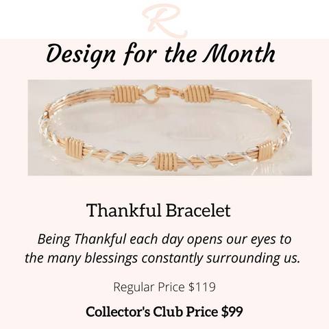 Ronaldo - Thankful Bracelet- Debbie's Hallmark
