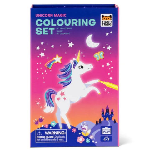 Tiger Tribe - Coloring Set - Unicorn Magic