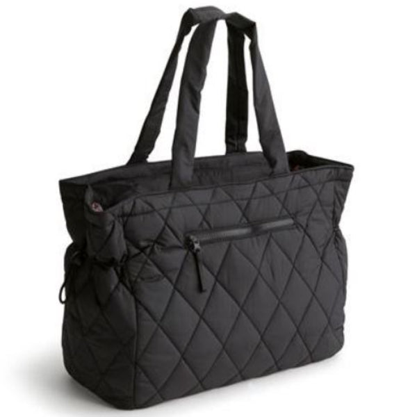 Black Travel Tote Bag