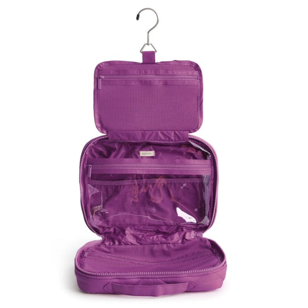 hanging travel toiletry bag vera bradley Vera Bradley-Hanging Travel Organizer in Featherweight-Debbie's Hallmark