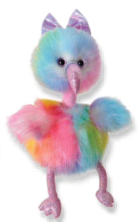 The Petting Zoo - Tutti Frutti Flamingo - Debbie's Hallmark