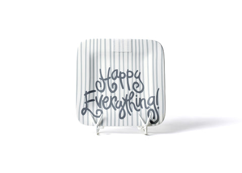 Happy Everything - Mini Happy Everything! Platter - Stone Stripe