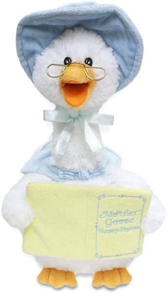 Cuddle Barn Mother Goose Animated Talking Musical Plush Toy