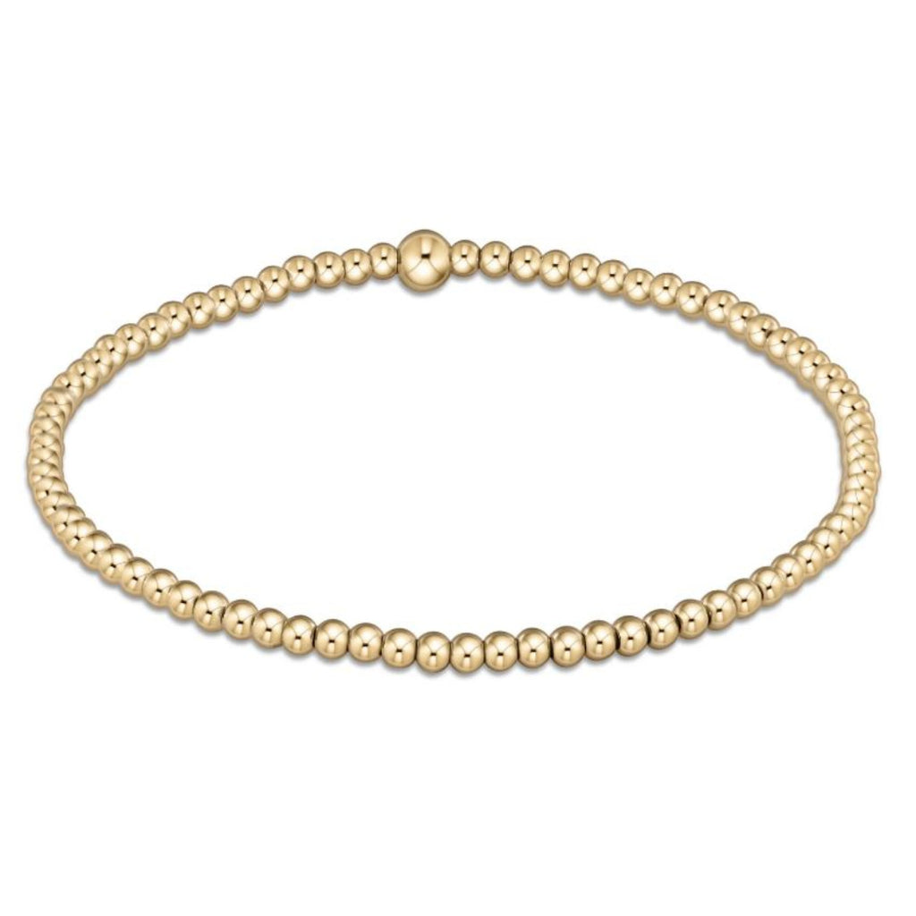 Enewton - Classic Gold 2.5MM Bead Bracelet - Debbie's Hallmark