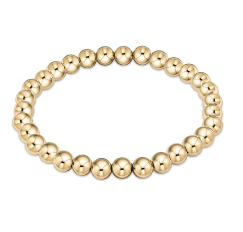 Enewton - Classic Gold 6MM Bead Bracelet - Debbie's Hallmark