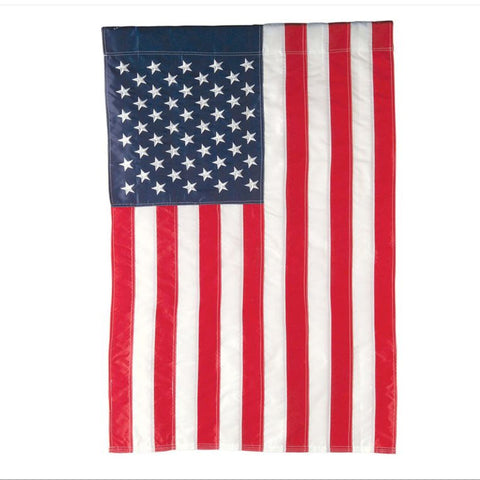 Evergreen - American Flag House Applique Flag