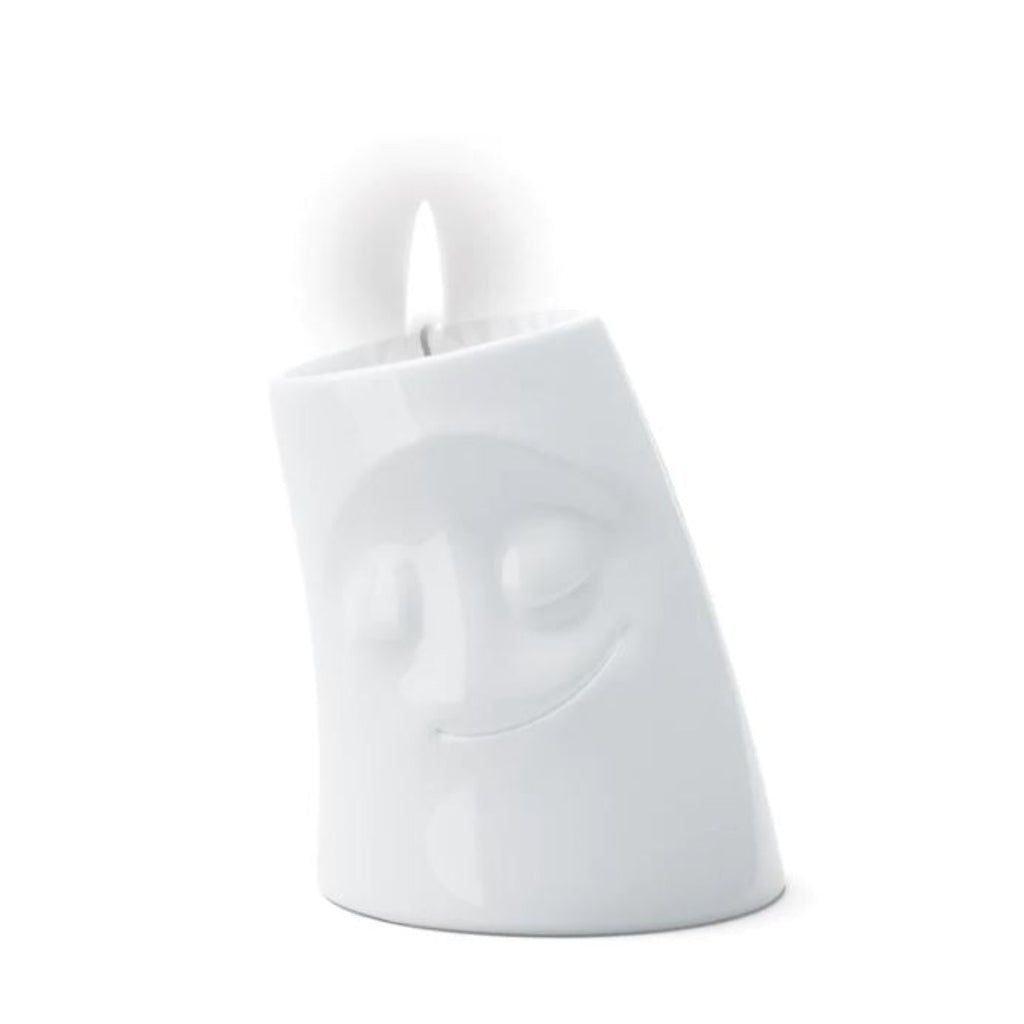 Candle Cuddler, Cozy Face, Small Candleholder
