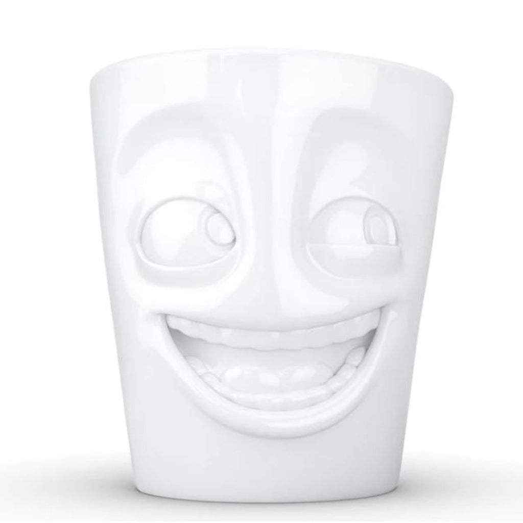 Coffee Mug with Handle, Joking Face