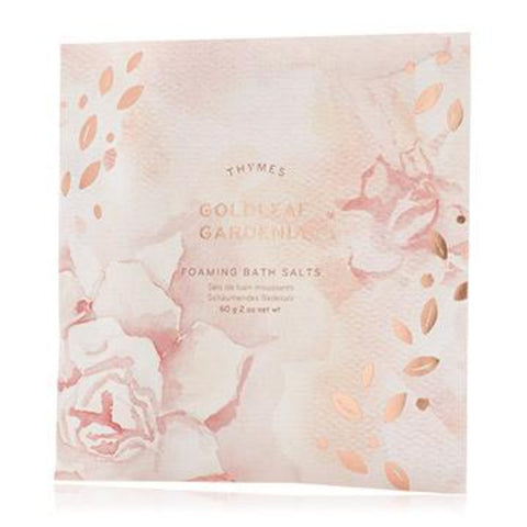 The Thymes - Goldleaf Gardenia Foaming Bath Envelope