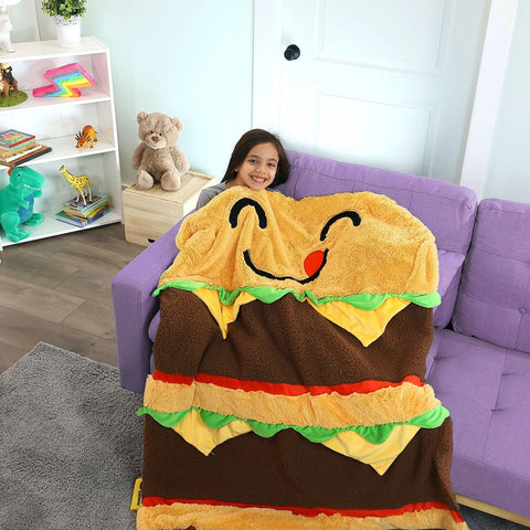 Good Banana - Snuggly Blankets - Cheeseburger