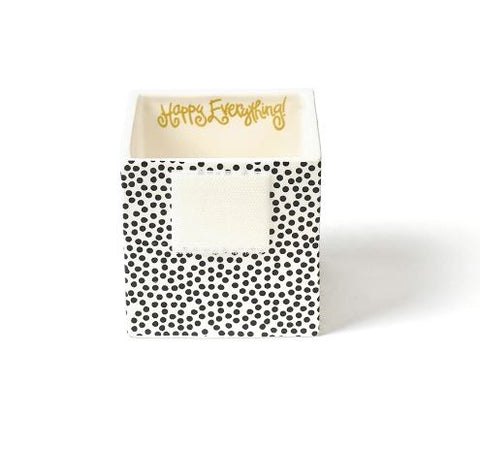 Happy Everything - Nesting Club-Small - Black Small Dot