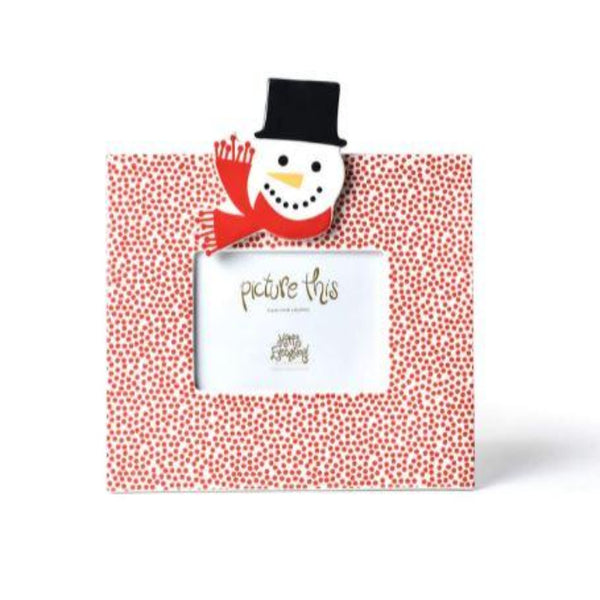 Happy Everything - Mini Frame - Red Small Dot