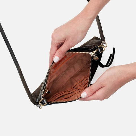 Hobo - Darcy Crossbody Polished Leather - Debbie's Hallmark