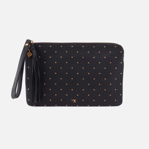 Hobo - Wayfare Clutch Black and Gold Stars- debbieshallmark.com ...