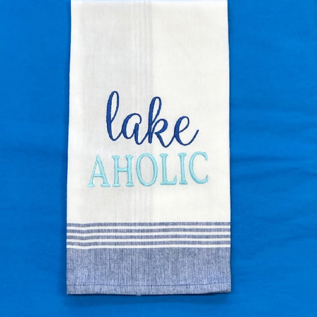 Kitchen Towel - Lake Aholic - Debbie's Hallmark