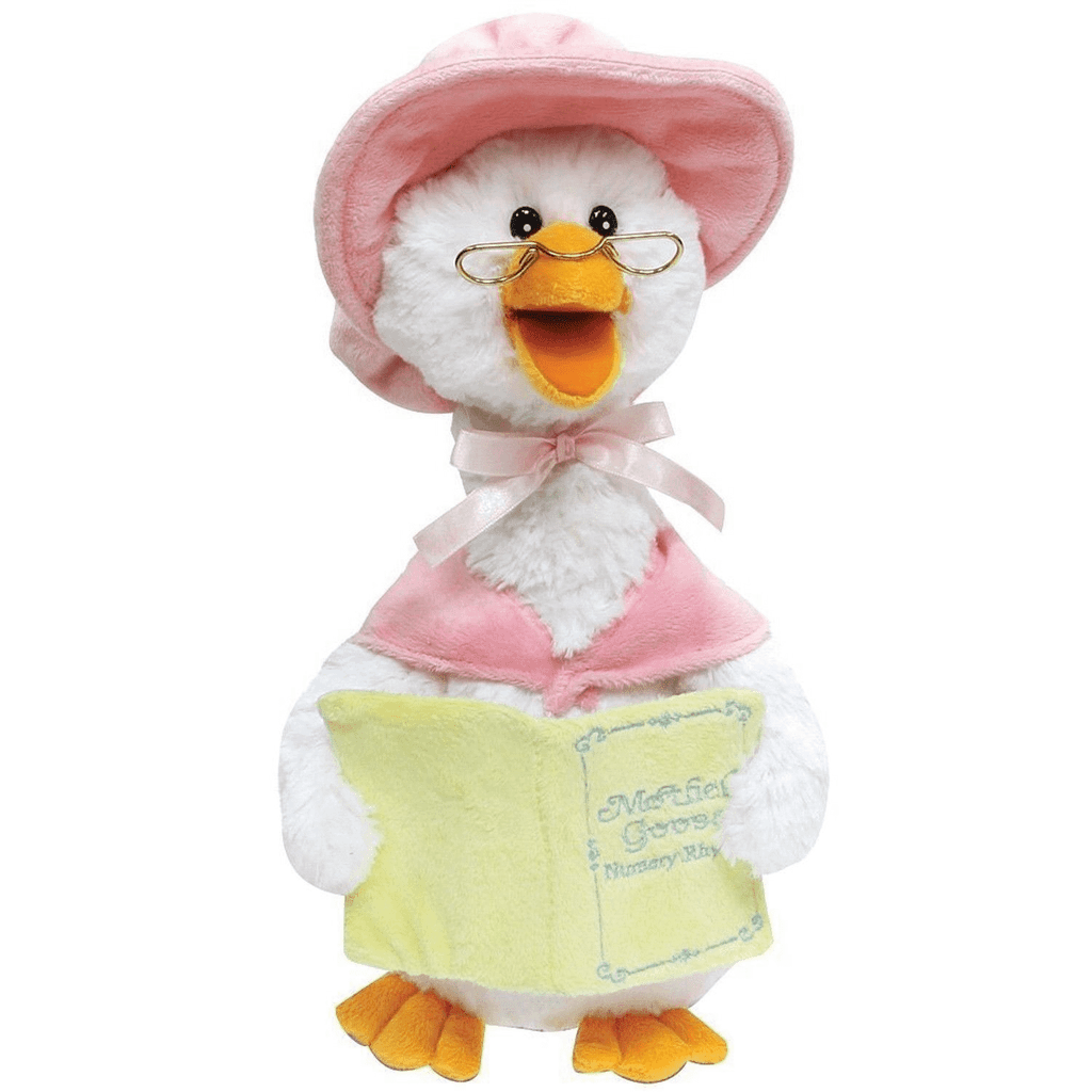 Cuddle Barn Mother Goose Animated Talking Musical Plush Toy