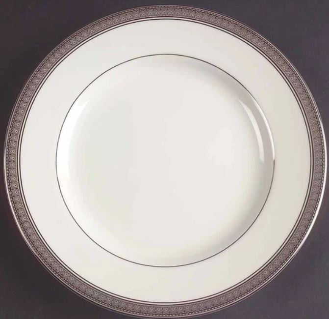 Mikasa Palatial Platinum Salad Plate