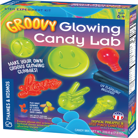 Thames & Kosmos - Groovy Glowing Candy Lab - Debbie's Hallmark