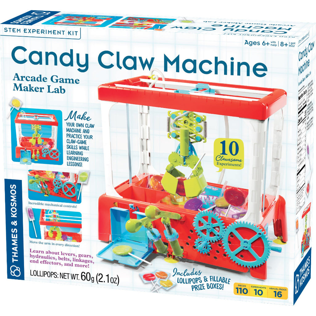 Thames & Kosmos - Candy Claw Machine-Arcade Game Maker Lab - Debbie's Hallmark