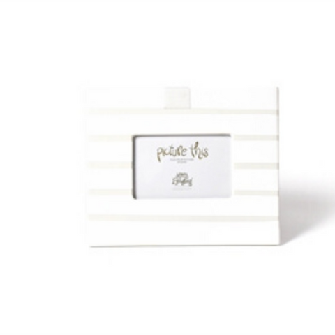 Happy Everything - Mini Frame - White Stripe