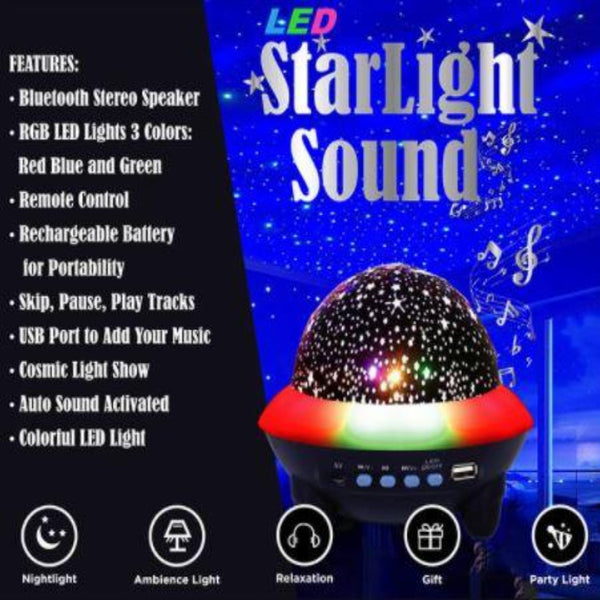 Wireless Express - Starlight Sounds Speaker - Debbie's Hallmark